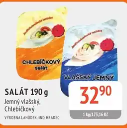 Coop hb SALÁT Jemný vlašský, Chlebíčkový nabídka