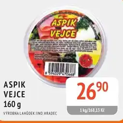 Coop hb Aspik vejce výrobna lahûdek jind. hradec nabídka