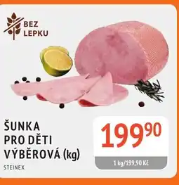 Coop hb Šunka pro děti výběrová nabídka