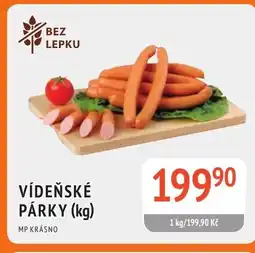 Coop hb Vídeňské párky nabídka