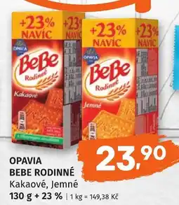 Coop hb Opavia bebe rodinné kakaové, jemné nabídka