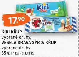 Coop hb KIRI KRUP vybrané druhy, nabídka