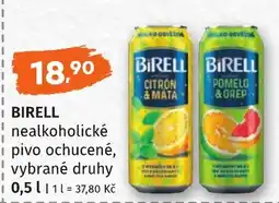 Coop hb BIRELL nealkoholické pivo ochucené nabídka