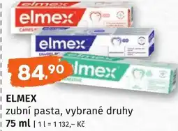 Coop hb ELMEX zubní pasta, vybrané druhy nabídka