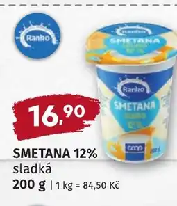 Coop hb Ranko smetana 12% sladká nabídka