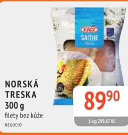 Coop hb Norská treska filety bez kůže nabídka
