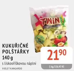 Coop hb Kukuřičné polštářky s lískooříškovou náplní nabídka