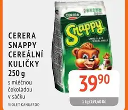 Coop hb Cerera snappy cereální kuličky nabídka