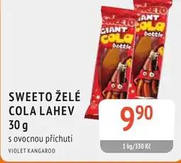 Coop hb Sweeto želé cola lahev nabídka