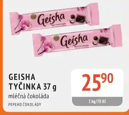 Coop hb Geisha tyčinka mléčná čokoláda nabídka