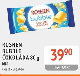 Coop hb Roshen bubble čokoláda nabídka