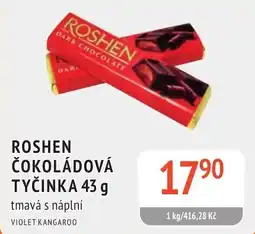 Coop hb Roshen čokoládová tyčinka nabídka