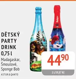 Coop hb Dětský party drink nabídka