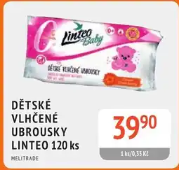 Coop hb Dětské vlhčené ubrousky linteo nabídka