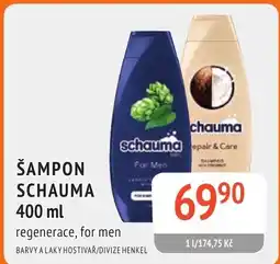 Coop hb Šampon schauma regenerace, for men nabídka