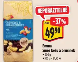 Albert Emma Směs kešu a brusinek nabídka