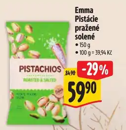 Albert Emma Pistácie pražené solené nabídka