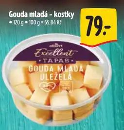 Albert Gouda mladá - kostky nabídka