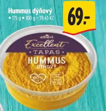 Albert Hummus dýňový nabídka