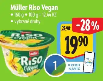 Albert Müller Riso Vegan nabídka