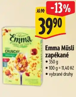 Albert Emma Müsli zapékané nabídka