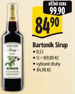 Albert Bartonik Sirup nabídka