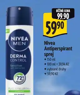 Albert Nivea Antiperspirant sprej nabídka