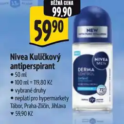 Albert Nivea Kuličkový antiperspirant nabídka