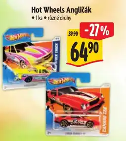Albert Hot Wheels Angličák nabídka