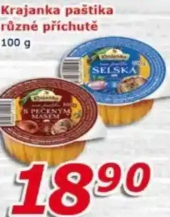 ESO MARKET Krajanka paštika nabídka