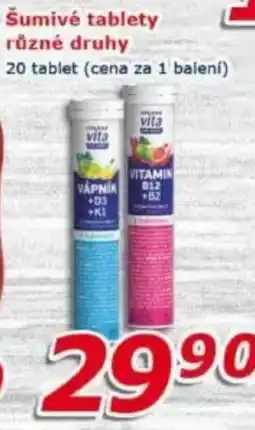 ESO MARKET Šumivé tablety nabídka