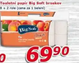 ESO MARKET Toaletní papír Big Soft broskev nabídka