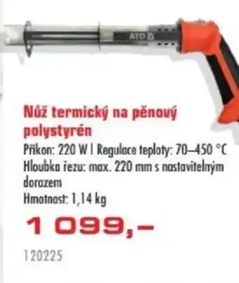 Uni Hobby Nůž termický na pěnový polystyrén nabídka