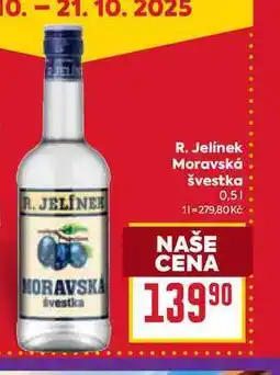 Billa R. Jelínek Moravská švestka 0,5l nabídka