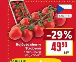 Billa Rajčata cherry Strabena balení, 250 g nabídka