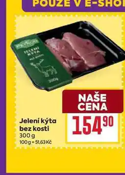 Billa Jelení kýta bez kosti 300 g nabídka