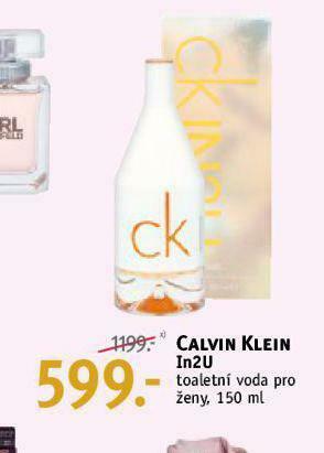Rossmann Calvin klein in2u nabídka