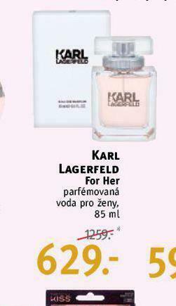 Rossmann Karl lagerfeld for her nabídka