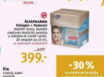 Rossmann Altapharma kollagen + hyaluron doplněk stravy nabídka