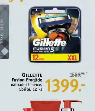 Rossmann Gillette fusion proglide nabídka