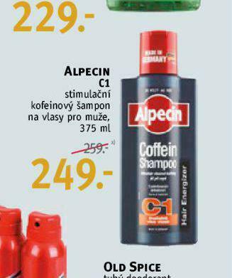 Rossmann Alpecin c1 šampon nabídka