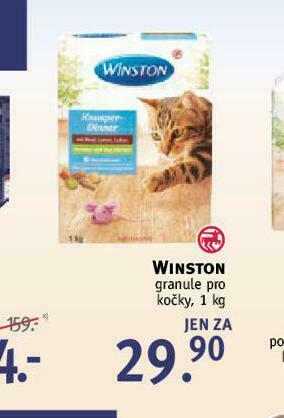 Rossmann Winston granule pro kočky nabídka