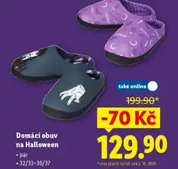 Lidl Domácí obuv na Halloween nabídka