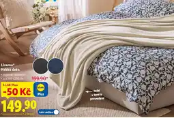 Lidl Livarno Hebká deka nabídka