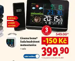 Lidl Livarno home Sada bezdrátové nabídka