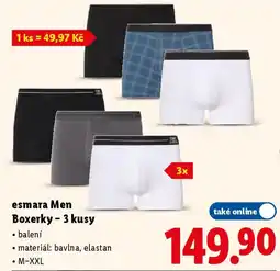 Lidl Esmara Men Boxerky - 3 kusy nabídka