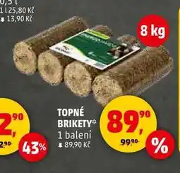 Penny Market TOPNÉ BRIKETY, 8 kg nabídka