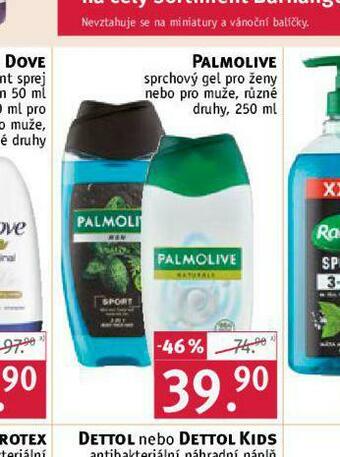Rossmann Palmolive sprchový gel nabídka