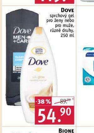 Rossmann Dove sprchový gel nabídka