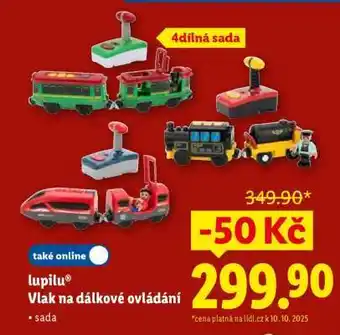 Lidl lupilu Vlak na dálkové ovládání nabídka